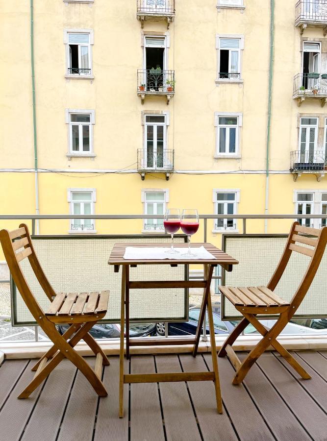 Апартаменты Flh Marques Pombal Flat With Balcony Лиссабон Экстерьер фото