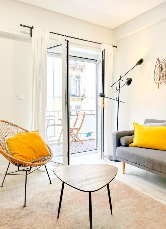 Апартаменты Flh Marques Pombal Flat With Balcony Лиссабон Экстерьер фото
